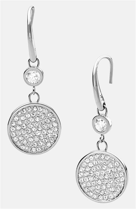 michael kors mkj brilliance|Michael Kors MKJ2315 Brilliance Silver Tone Crystal Pave Slice .